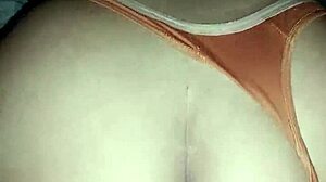 Hermanastra, why did I accidentally go anal and cum on your ass in this romantic lingerie riding scene?