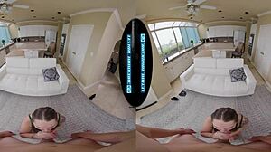 Curvy Redhead Teen Babysitter Chloe Marie Rides Hard in Doggystyle with Tattoos and Pigtails