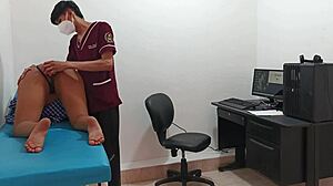 Perverted Doctor Fucks Pussy Of Horny 18 Year Old Teen 18+Ager!