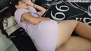 hey hermanastra, are you taking my verga without noticing in rough doggystyle creampie and cum in mouth?