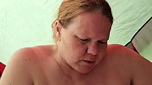 I creampied her sneakily in the tent