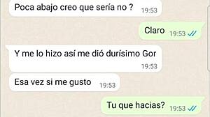 Hey, she tells me about her second dirty cheating fuck, part 6 with young girlfriend. 😏