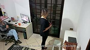 She Attends Casting For Dancer Role Gets Clothes Ripped Bent Over Desk And Creampied By Boss