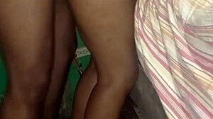 Neighbor's brunette wife gets doggystyle pounding secretly while her husband is away