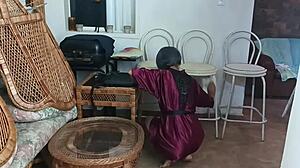 the desire for my stepsister builds up so strong that i end up fucking her hard in doggystyle with a creampie in our homemade bedroom quickie.