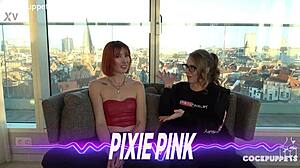 hey pixie pink, let's dive into this full movie with your cock puppets getting anal double penetration and gagging