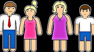 every time step dad leaves step mom danielle renae runs to kai jaxon cock for blowjob