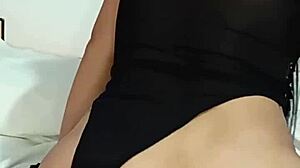 Big Ass Colombian Solo Masturbates With Pussy Fingering Leading To Squirting Orgasm And Intense Ass Shaking