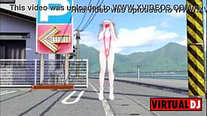 Oh man, I mixed this mmd futanari masturbation dance with dj riko's wavefile, it's so hot... wait, wavefile?