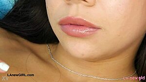 Cute Latina Model Reveals Her Sexy Body in Emotional Photoshoot