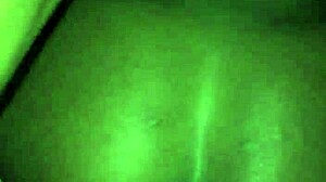 Watch this big black ass get stroked by long monster cock!