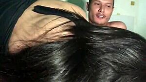 Chupando o Cuzinho Dela Antes de Sentar com Japaaa Rodrigues no Sexo Anal