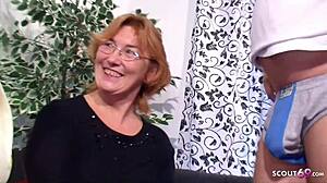 Why would old German couple invite teacher for their first wild FFM threesome adventure