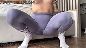 i can't stop compiling these nonstop multiple squirting orgasms from skinny babe homemade masturbation close-ups