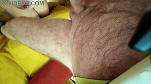 Get on your knees bitch to suck my hairy cock deepthroat in homemade pov.