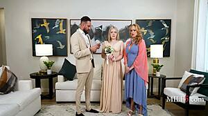 Prep Her before Walking Her down the Aisle with Milf Group and Ffm Action