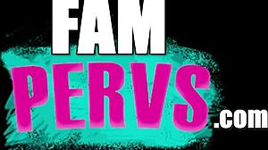 I was streaming when I found out my biggest fan is my stepbro all along. Shocked in my retro dress!