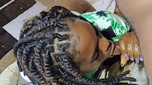 Sucking And Fucking My Big Cock In Wet Pussy With Big Ass Tight Grip