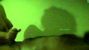 Secret happy ending massage session captured on hidden camera.