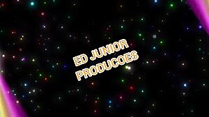 rebeca slams down bareback on ed's monster cock with raw force