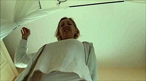 Why does my step aunt's rectal temperature stay hot for suppository insertion in hospital exam?