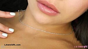 Cute Latina Model Reveals Her Sexy Body in Emotional Photoshoot