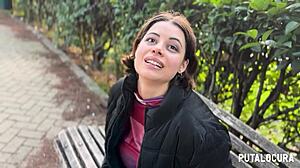 Incredible Busty Latina Lulita Star Caught By Torbe And Swallows All His Cum