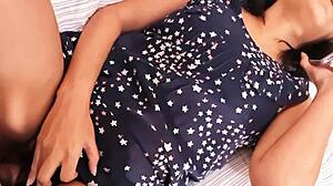 Colombian couple with teen babe and perfect body fuck intensely in missionary and doggystyle