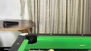 snooker time with my sexy slut, she's riding rough and moaning loud! 🎱😈