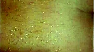 Mature milf invites me to bathroom for big tits anal toy play with squirting creampie in tight pussy.