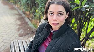 Incredible Busty Latina Lulita Star Caught By Torbe And Swallows All His Cum