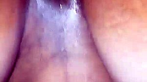 REXTIPY AND MELINA! OILED SKINNY BLACK BABE WITH BIG TITS AND SMALL WAIST IN ACTION