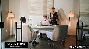 blonde hotwife cherry kiss gets horny with blacked domination and squirts all over jaxs bbc