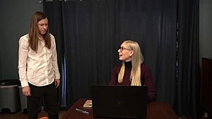 Kay Lovely Gets Wet Pussy Licked And Strapon Fucked In Cosplay Roleplay! Dripping Cum Everywhere!