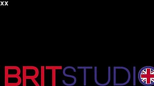 hot british phone engineer wanks off cock over her uniform with cum on tits and handjob action