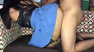 COLEGIALA GETS SO HOT IN SKIRT SHE FUCKS PROFESSOR RAW!