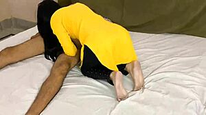 Punjabi Stepmom's Naughty Hindi Family Sex with Horny Son