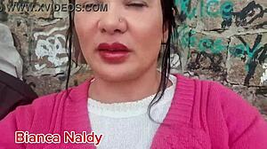 driving the road then beach hunk picks me up for brazilian milf creampie ride till dark