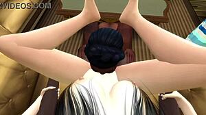 threesome thrills in public bar with monster cocks pulsing cumshots on our faces