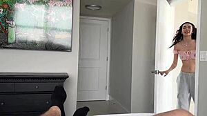 Sawyer Cassidy disciplined as teen stepdaughter by Scott Stark in household fantasy