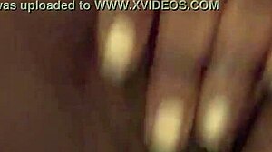 steamy solo shower tease in glistening water