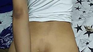 Young Shaved Teen Gently Penetrated To Orgasm And Creampie