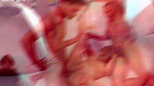 Latina Slut In Lingerie Takes Triple Anal Gaping Creampie Facial And Piss Cum Swallow