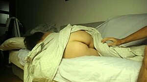 Could stepson sneak under blanket with curvy milf mommy?