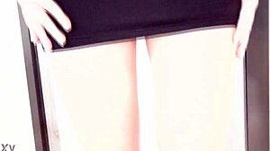 jewels vega strips and slurps huge cock pov till cum swallow