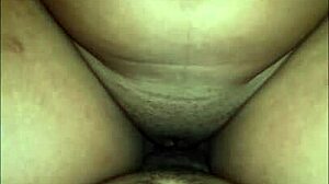 Sexy ebony milf rides fat cock cowgirl in steamy bath moaning loud