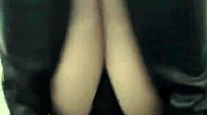 cute asian ladyboy lexi faith in pantyhose stockings outdoor summer vlog casual fun