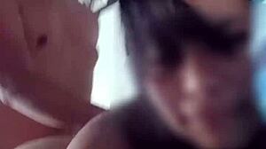 me cogen en cuatro con mi latina bbw esposa tetas naturales