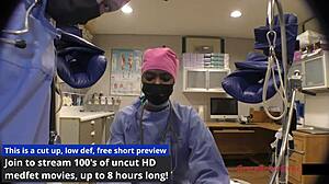 you get the full gyno procedure from doctor tampa and nurse jewel in gloves at desk