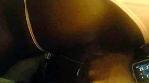 Sucking thick black monster cock before bedtime routine